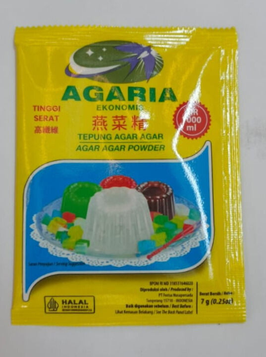AGARIA AGAR-AGAR PLAIN 7GR