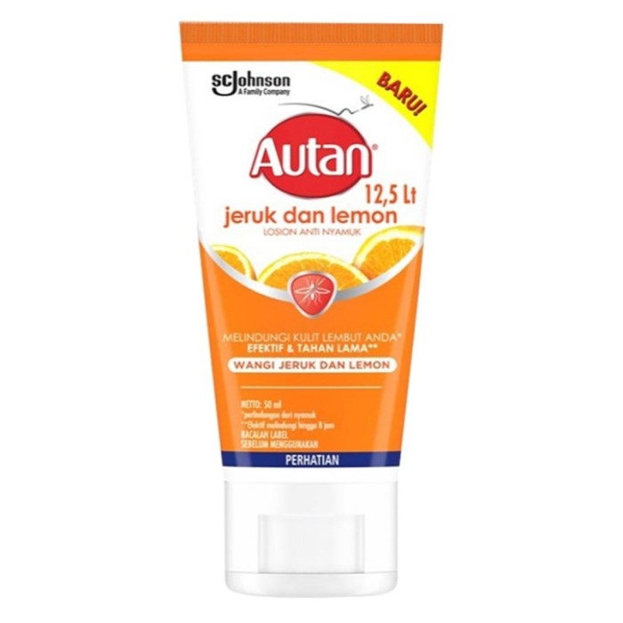 AUTAN LOTION TUBE JERUK&LEMON 50ML