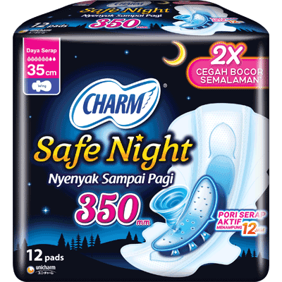 CHARM SAFE NIGHT WING 35CM 12'S