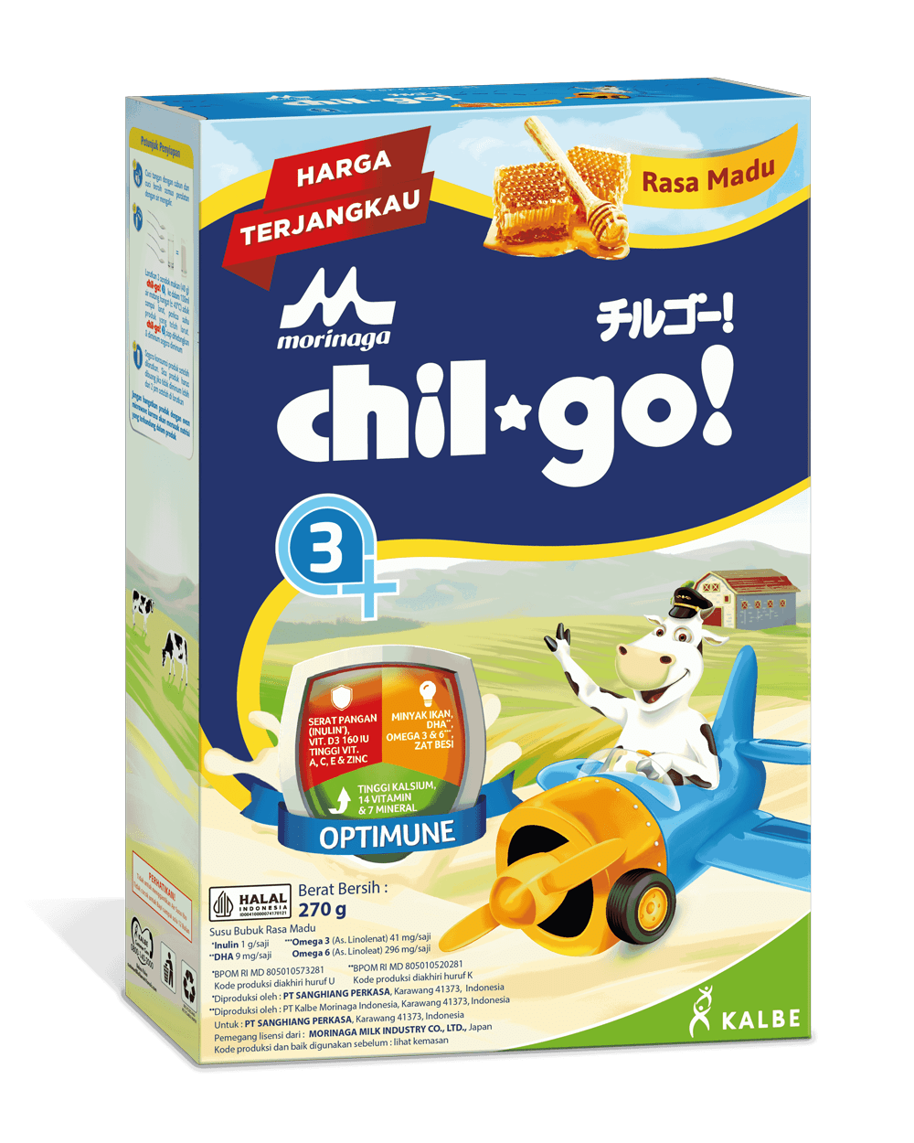 CHIL GO 3+ MADU 270 GR