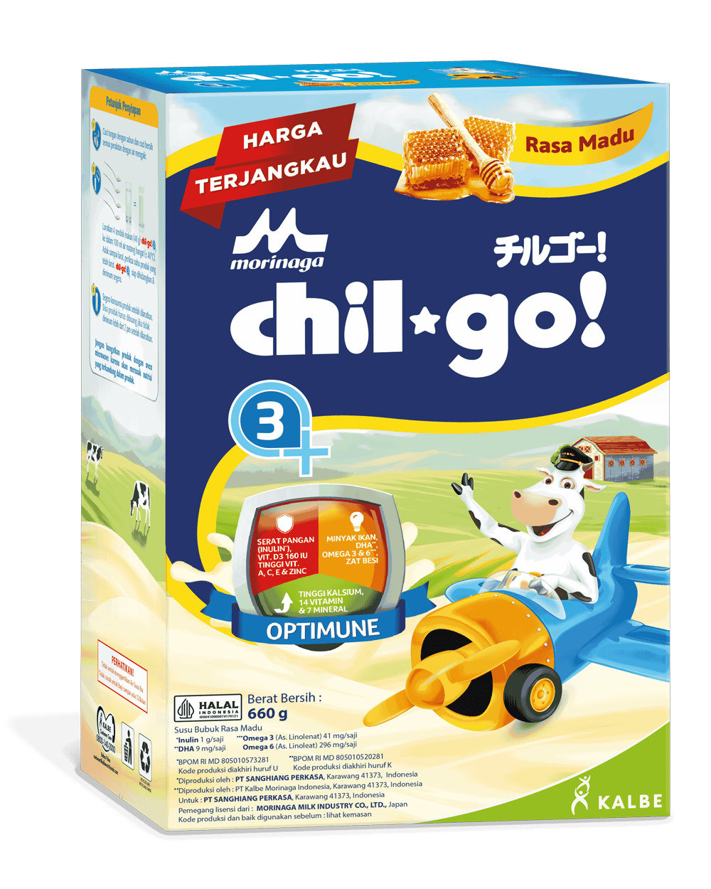 CHIL GO 3+ MADU 660 GR