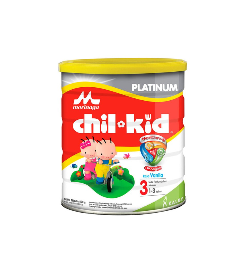 CHIL KID PLATINUM VANILLA TIN 800 GR