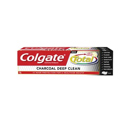 COLGATE CHARCOAL DEEP CLEAN 150 GR