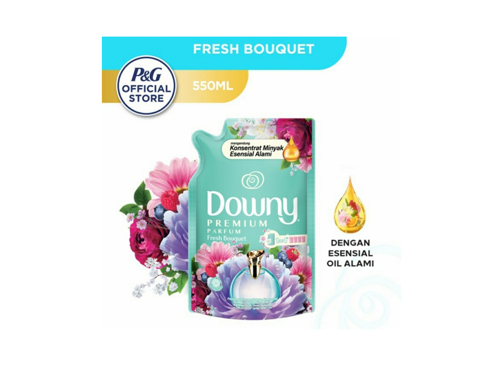 DOWNY PREMIUM PARFUME FRESH BOUQUET 550 ML