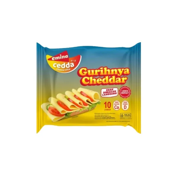 EMINA SLICE CHEESE CEDDA 150 GR 10'S