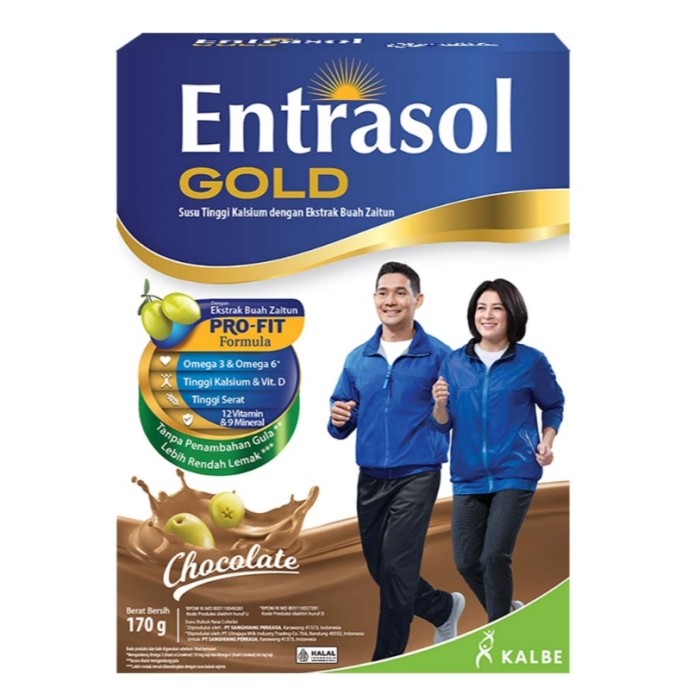 ENTRASOL GOLD COKLAT 170 GR