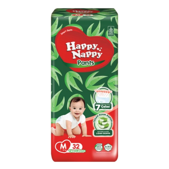 HAPPY NAPPY SMART PANTS M 32