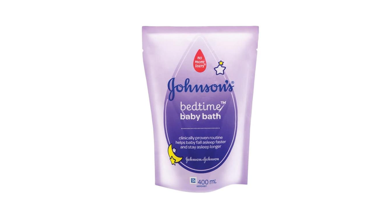 JOHNSONS BABY BEDTIME BATH REFILL 400ML