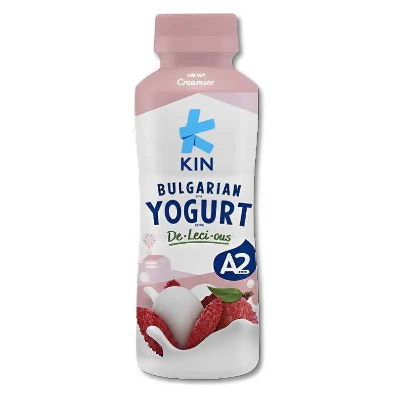 KIN BULGARIAN YOG LYCHEE 200ML
