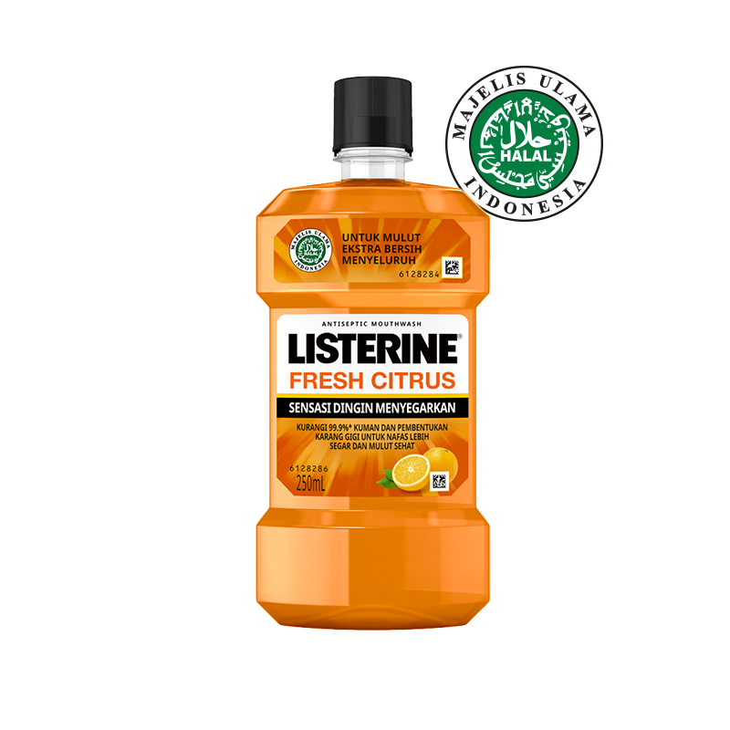 LISTERINE FRESH CITRUS 250ML