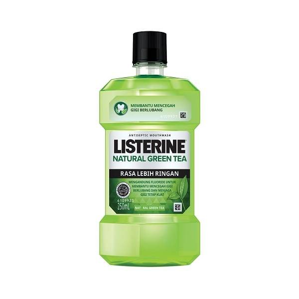 LISTERINE NATURAL GREEN TEA 250 ML