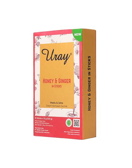 MADU URAY STICK HONEY & GINGER 120 GR