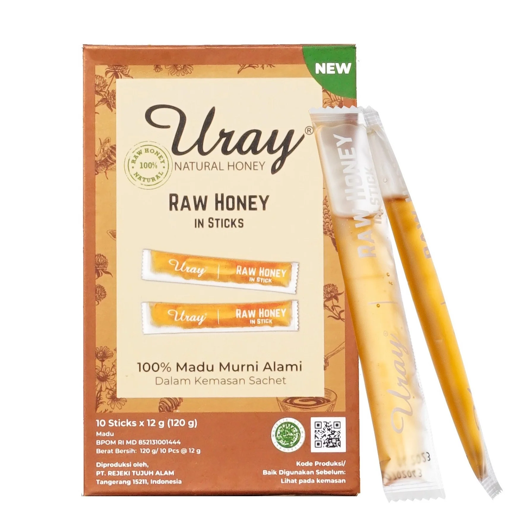 MADU URAY STICK NATURAL 120 GR