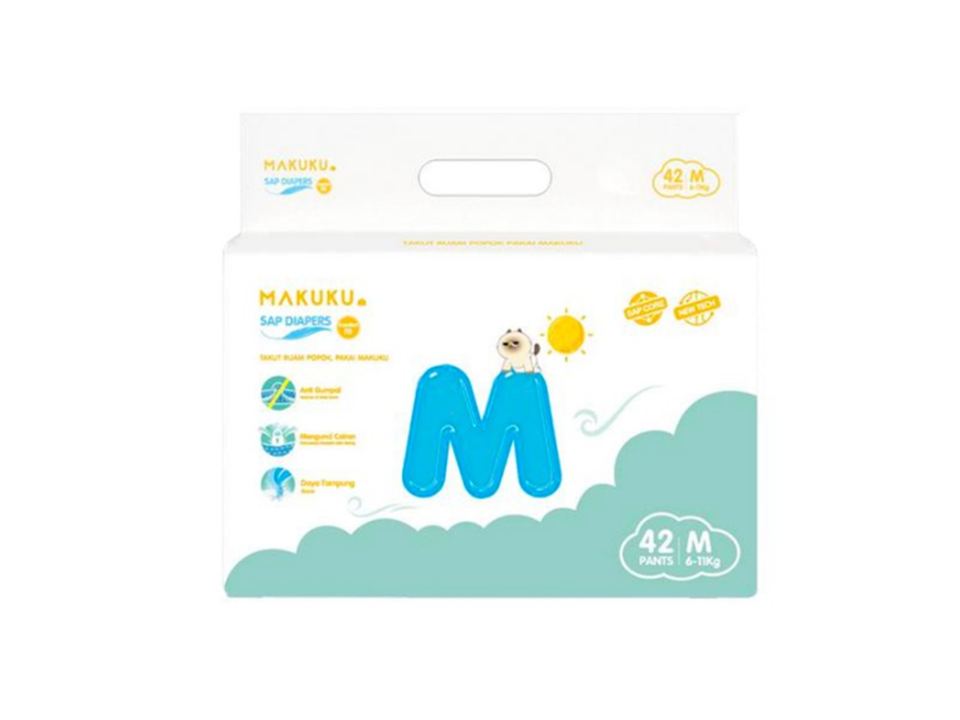 MAKUKU AIR DIAPERS COMFORT FIT PANTS M42