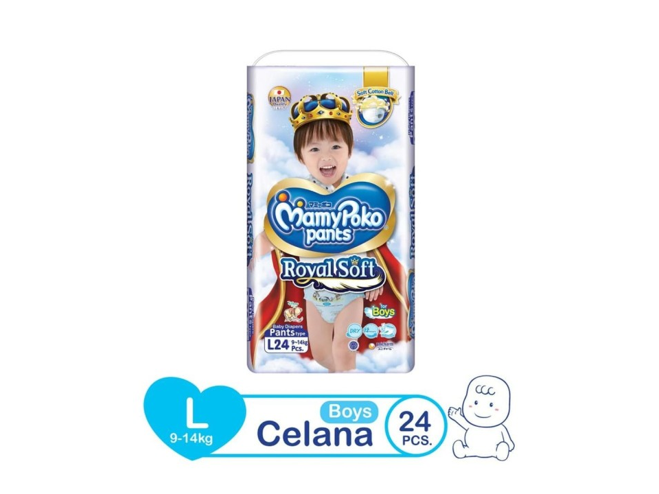 MAMY POKO PANTS ROYAL SOFT L24 BOY