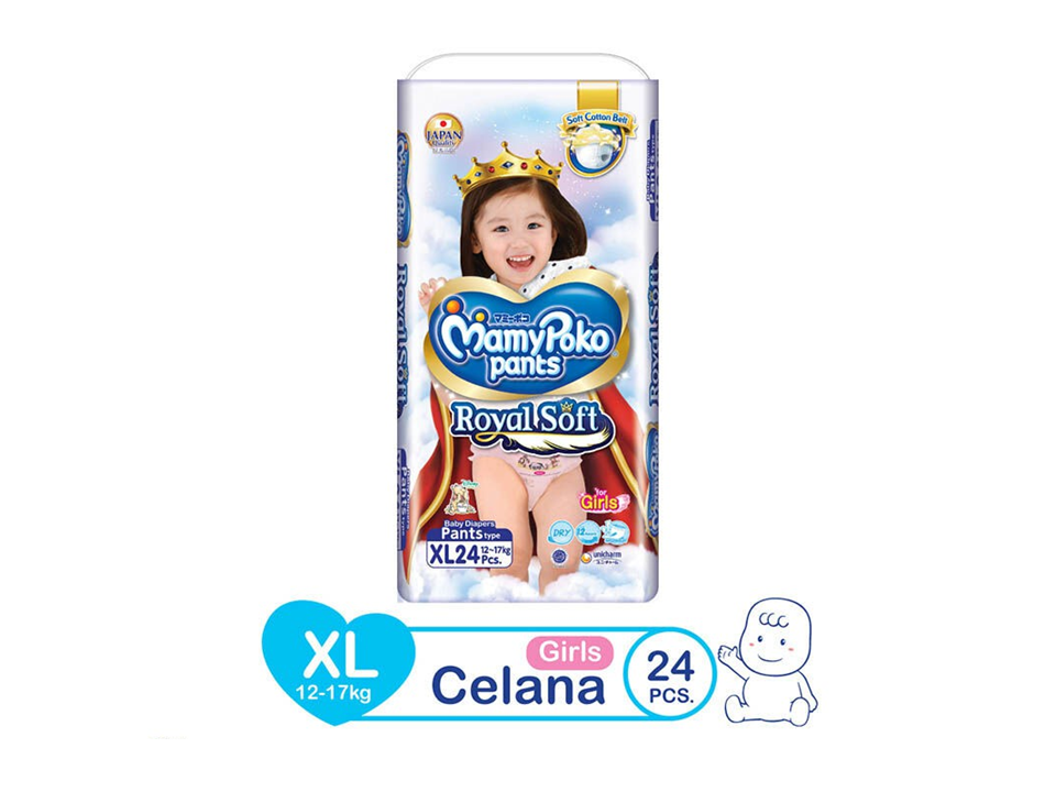 MAMY POKO PANTS ROYAL SOFT L24 GIRL
