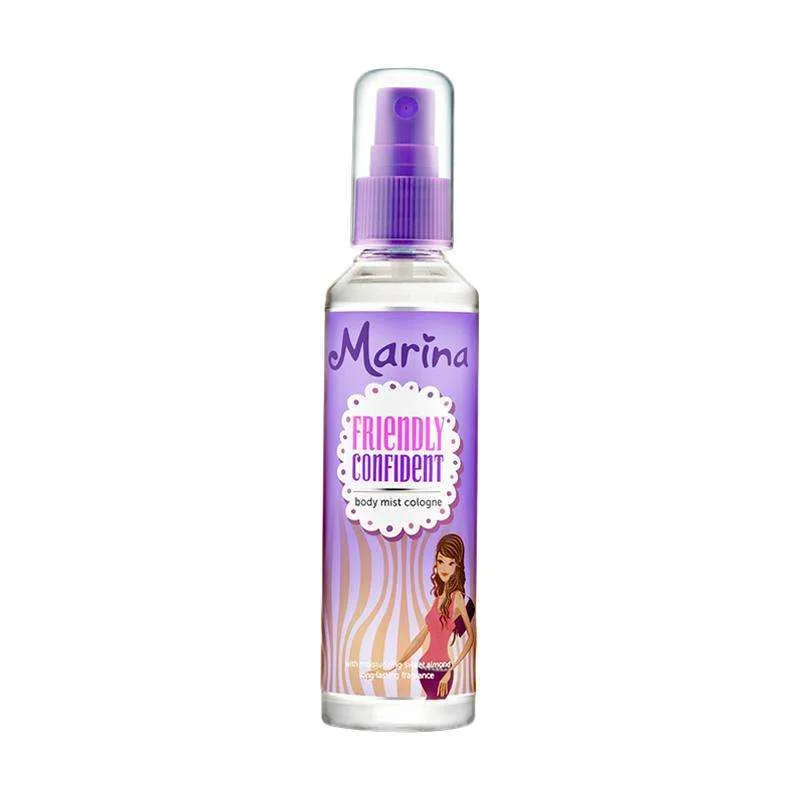 MARINA BODY MIST COLOGNE FRIENDLY CONFIDENT 100ML