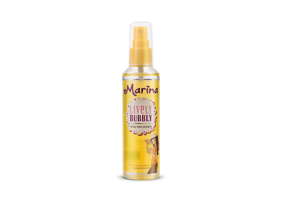 MARINA BODY MIST COLOGNE LIVELY BUBBLY 100ML
