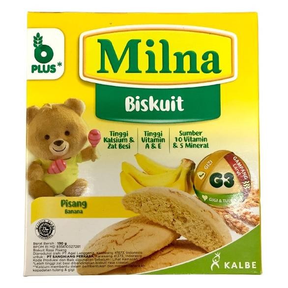 MILNA BISCUIT PISANG 110 GR