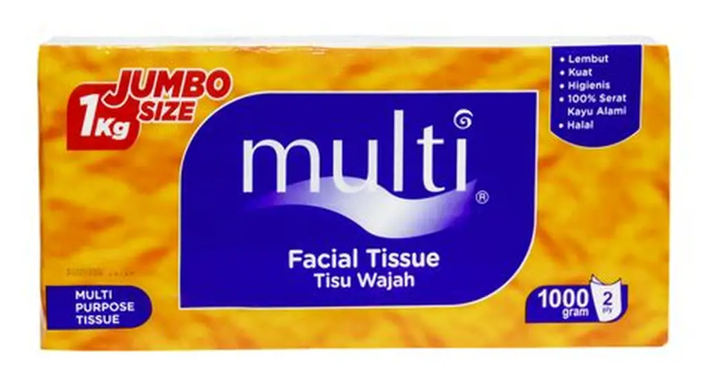 MULTI FACIAL TISSUE 1000 GR MP-08