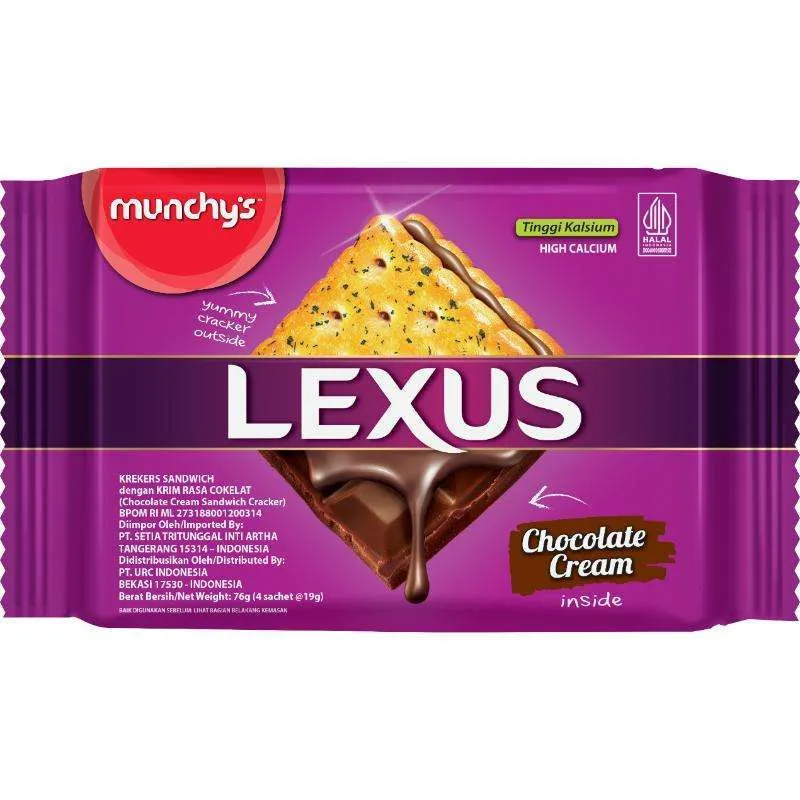 MUNCHYS LEXUS CHOCOLATE 76 GR