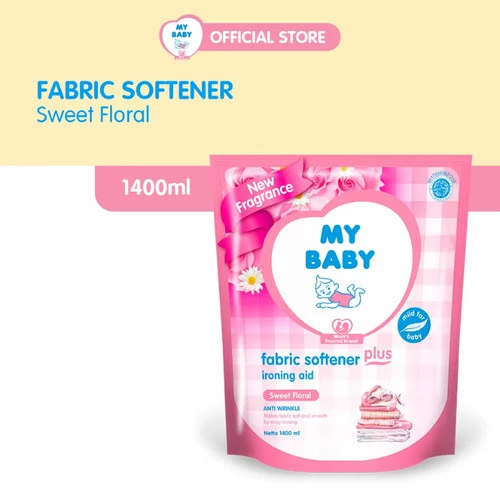 MY BABY FABRIC SOFTENER SWEET FLORAL REF 1400ML