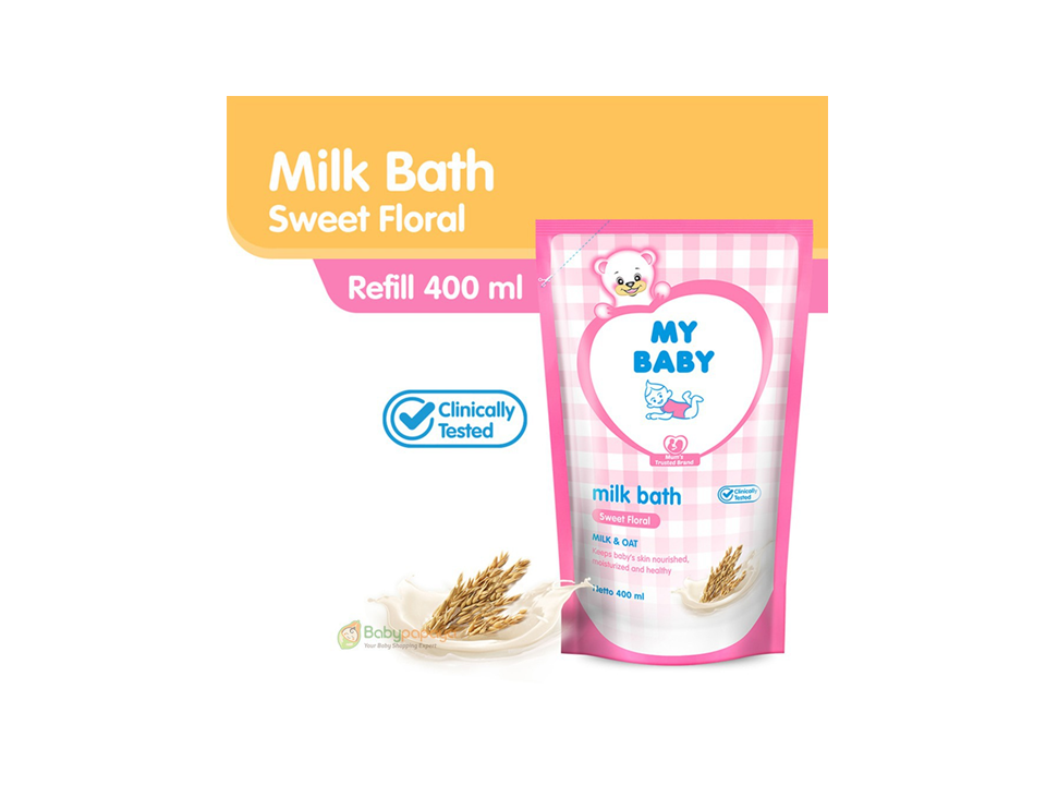 MY BABY MILK BATH REF S.FLORAL 400ML