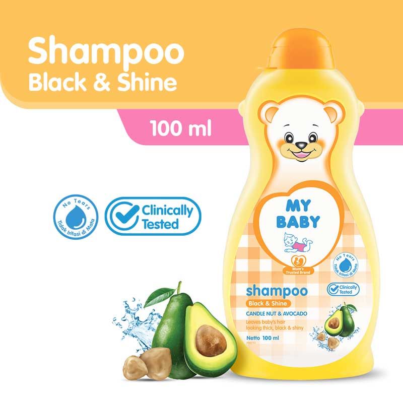 MY BABY SHAMPOO BLACK&SHINE 100ML