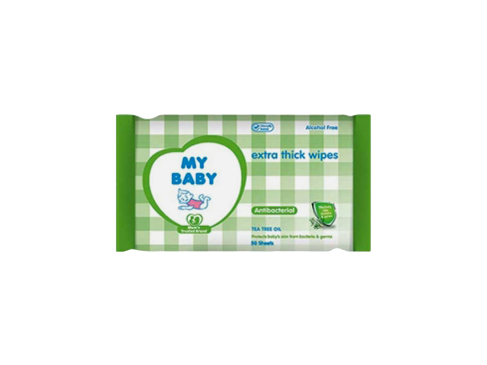 MY BABY THICK WIPES ANTI BACTER 50'S