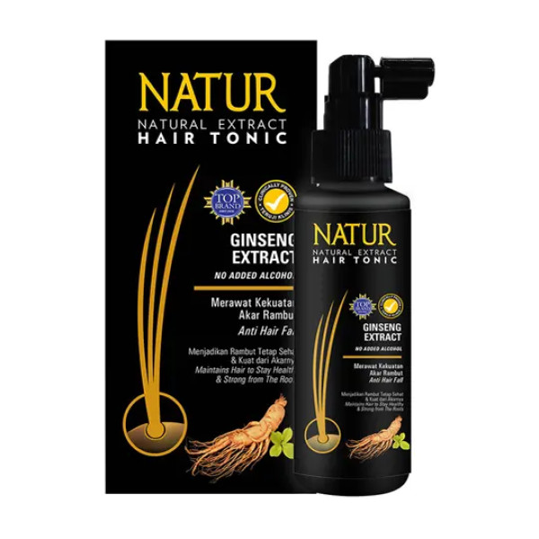 NATUR HAIR TONIC GINSENG EXTRACT 90 ML