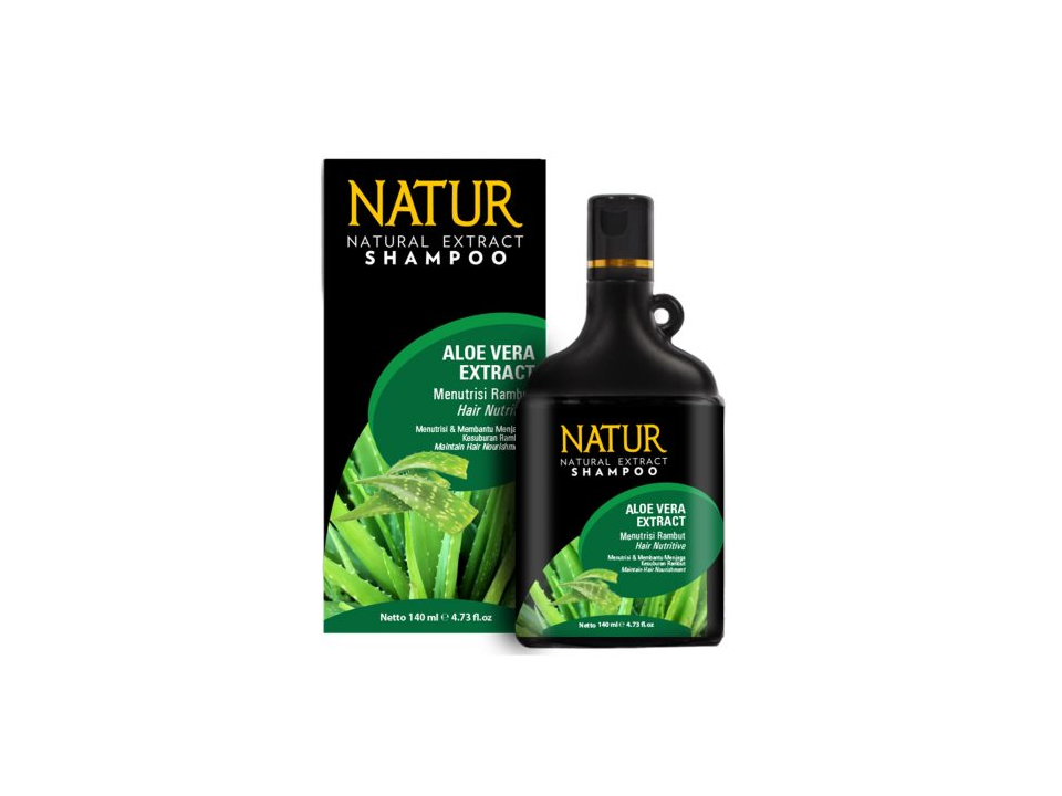 NATUR SHP ALOEVERA EXTRACT 140 ML