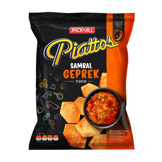 PIATTOS SAMBAL GEPREK 120 GR