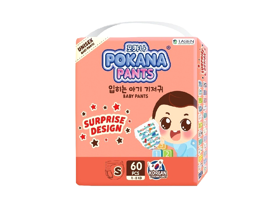 POKANA BABY PANTS MEGA PACK S 60