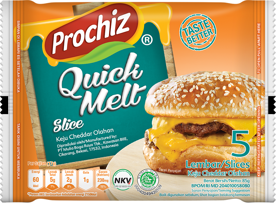 PROCHIZ QUICK MELT SLICE 5'S