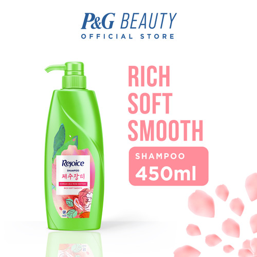 REJOICE SHP KOREAN JEJU ROSE 450 ML