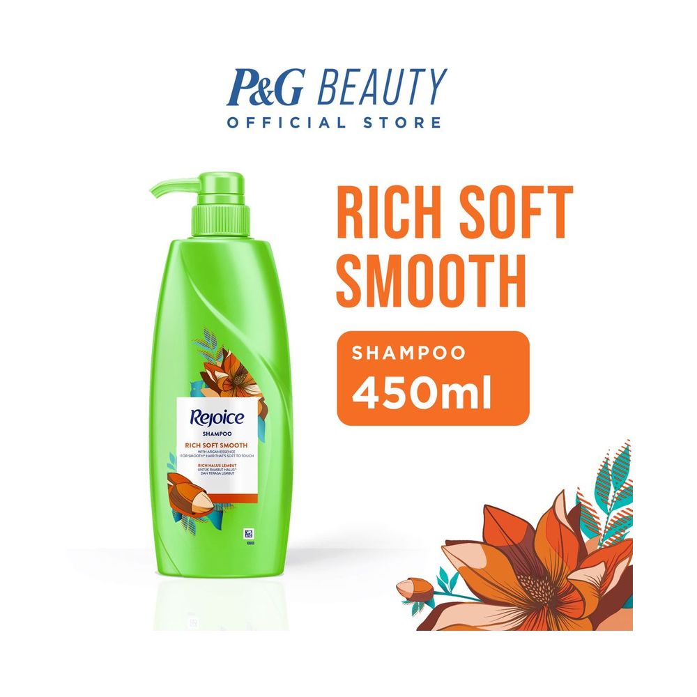 REJOICE SHP RICH SOFT SMOOTH 450 ML