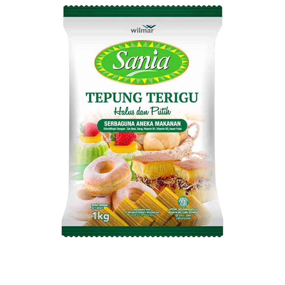 SANIA TEPUNG TERIGU 1 KG