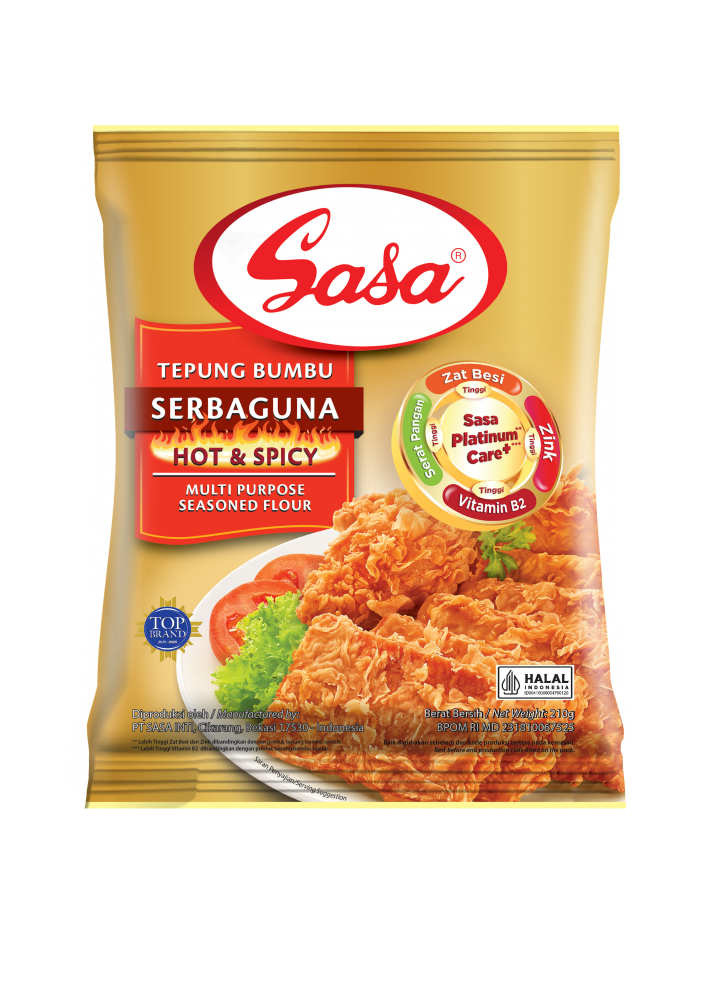 SASA TEPUNG BUMBU HOT SPICY 210 GR