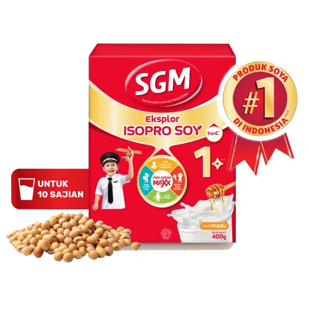 SGM EKSPLOR SOY 1+ MADU 400 GR