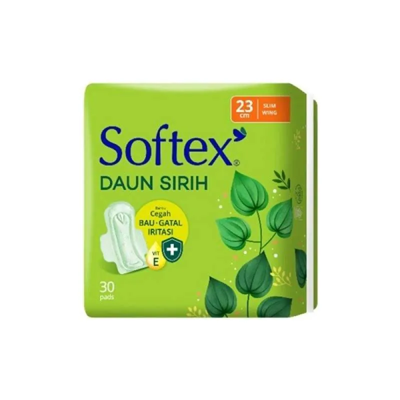 SOFTEX DAUN SIRIH WING 23CM 30'S