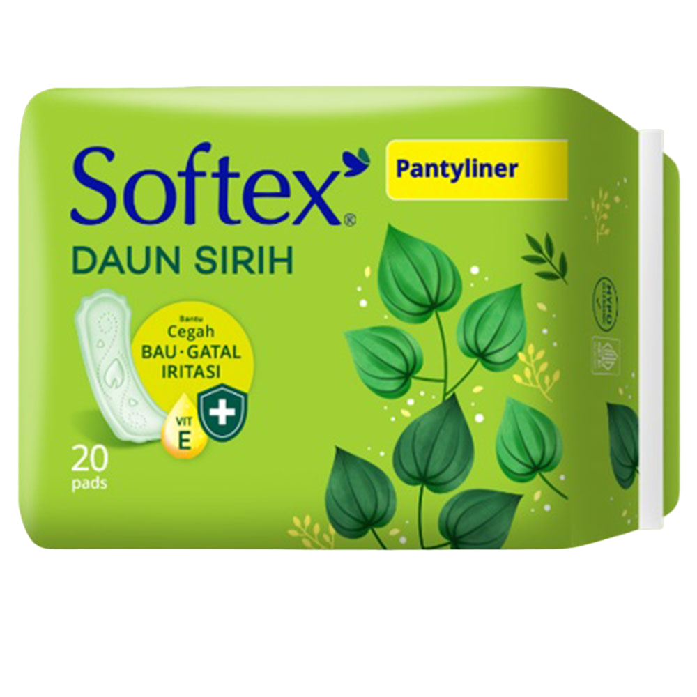SOFTEX PANTYLINER DAUN SIRIH 20'S