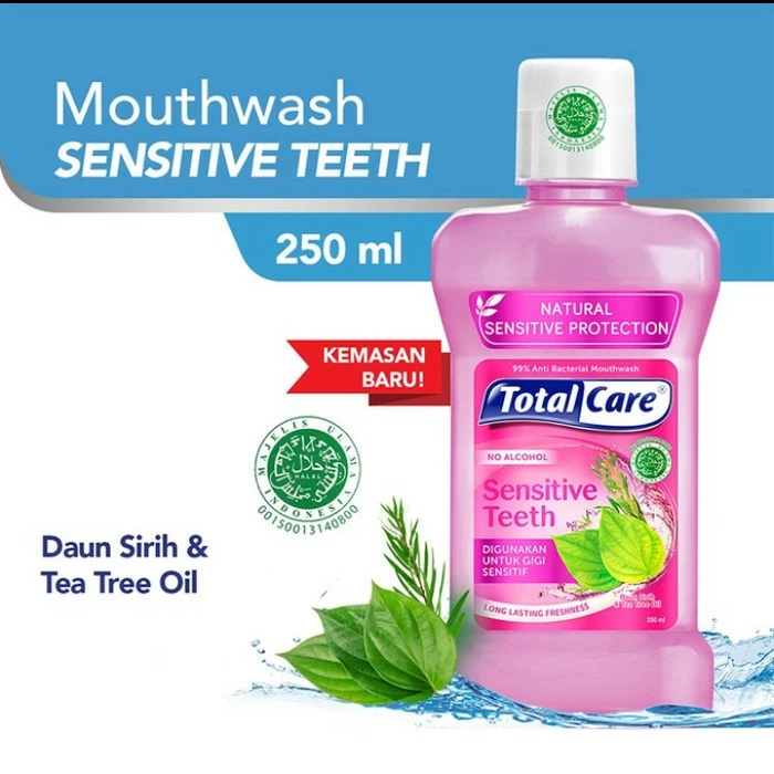 TOTAL CARE MW SENSITIVE TEETH 250 ML