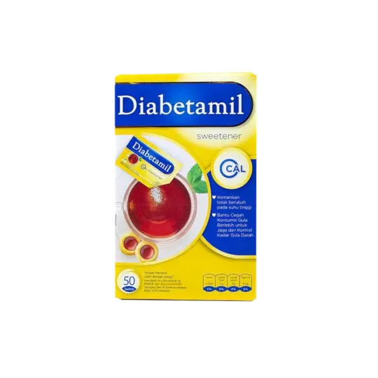 TS DIABETAMIL SWEETENER 50'S