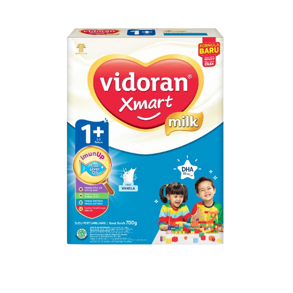 VIDORAN MILK XMART 1+ VANILLA 700 GR