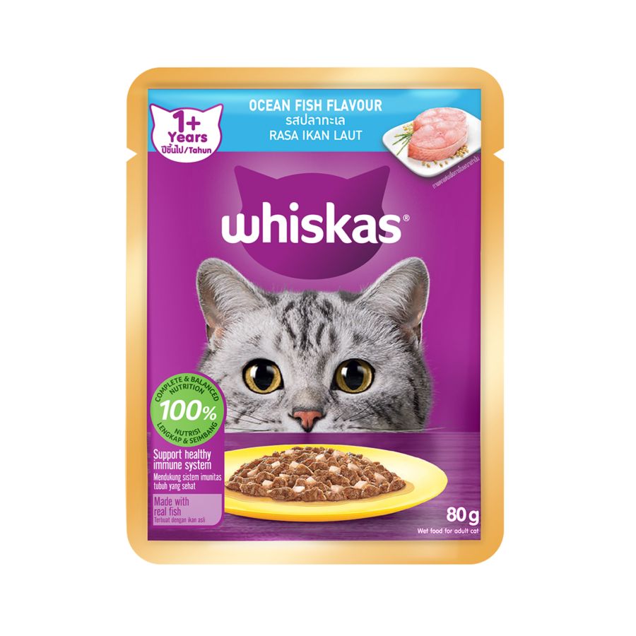 WHISKAS OCEAN FISH 80 GR